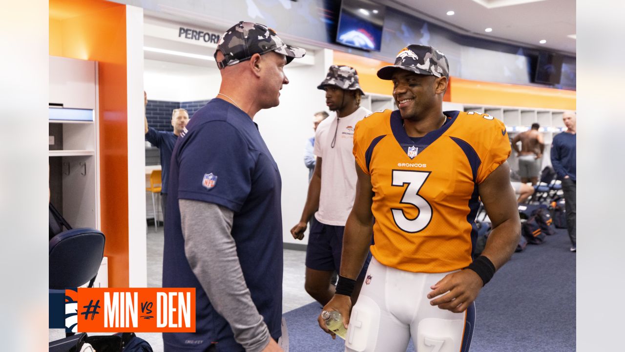 Photos: Inside the Broncos' locker room after their preseason win