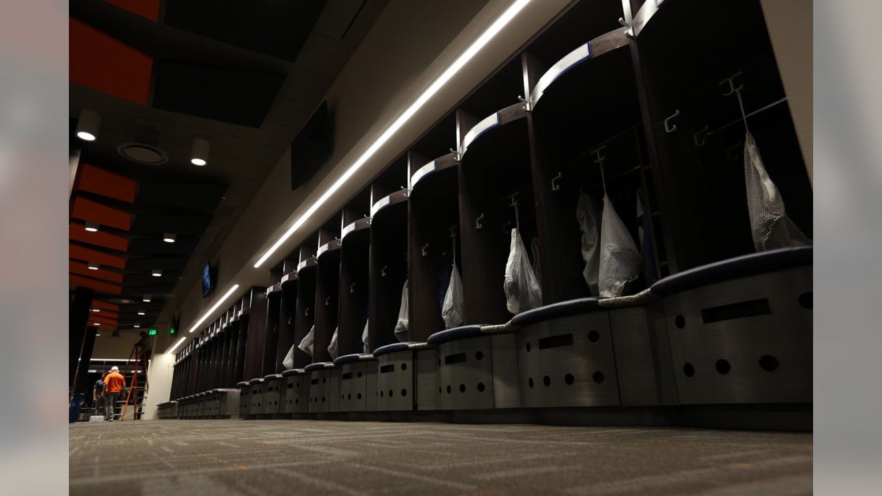 Broncos Promos - The newly remodeled Denver Broncos Locker