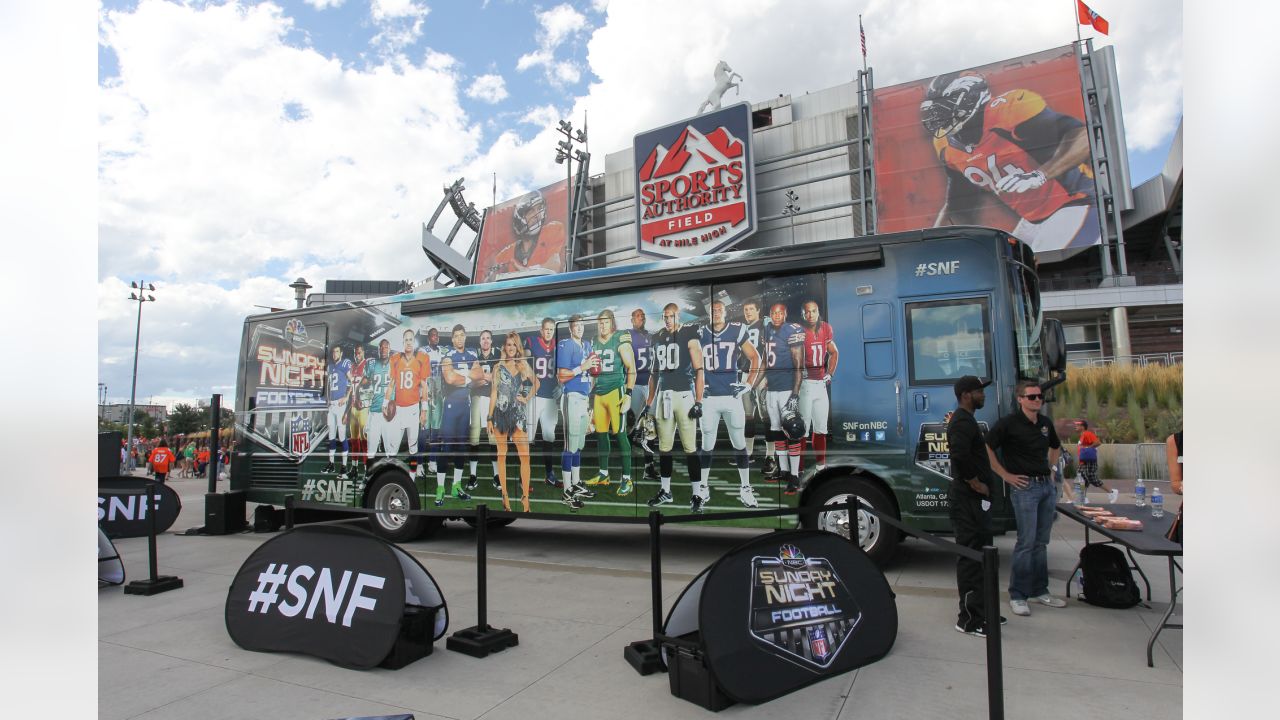 NBC Sunday Night Football Bus