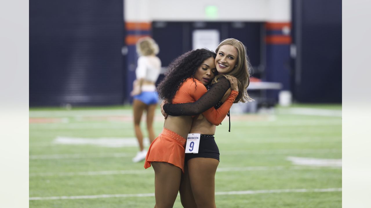 Broncos cheerleaders inspire dreams for young Latinas