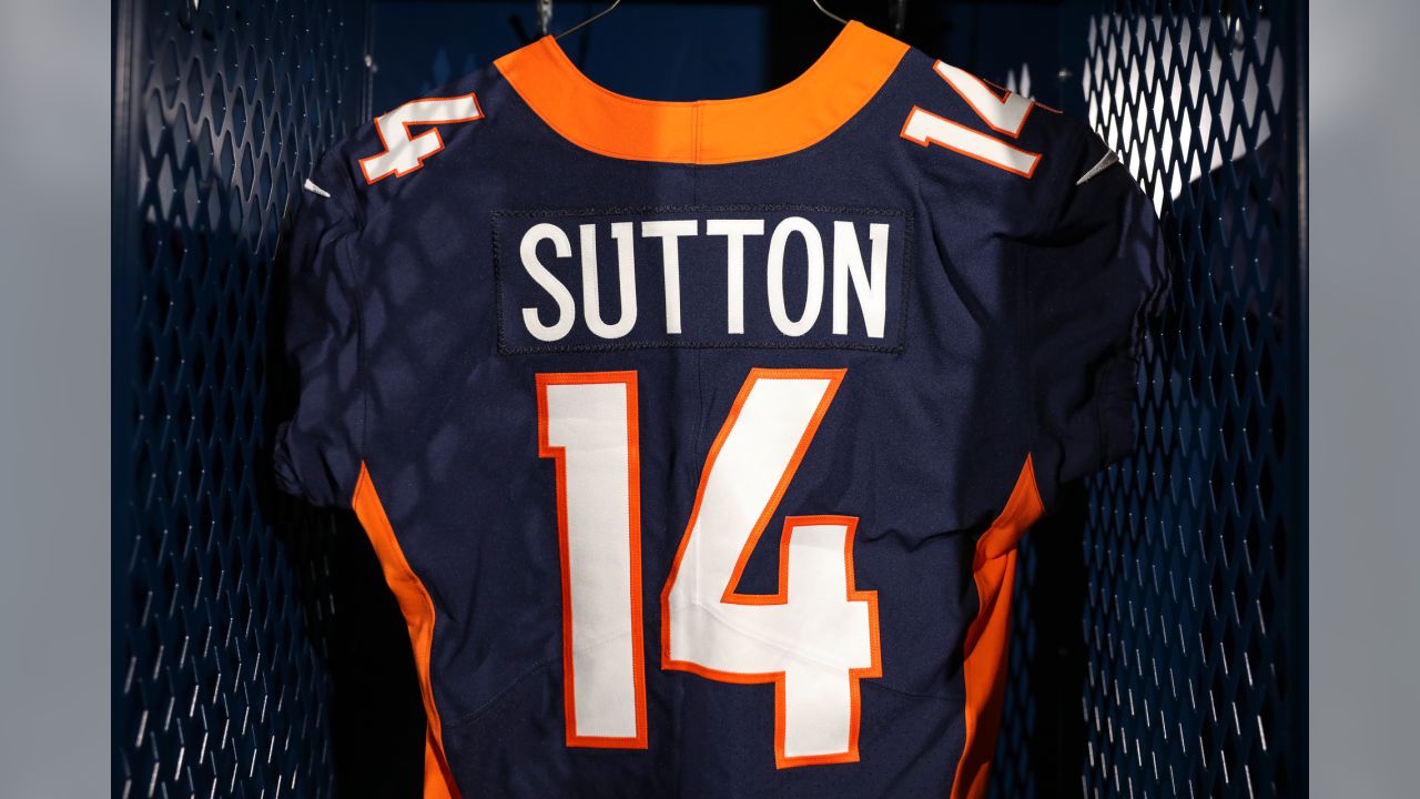 Photos: A sneak peek at the Broncos' alternate blue jerseys for