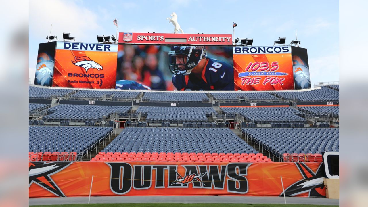 Here's a first look at the Denver Broncos new scoreboard - Denver