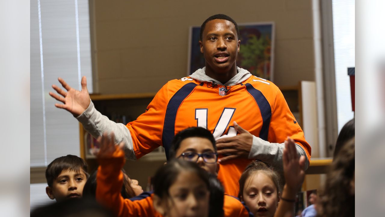 Demaryius Thomas and Courtland Sutton team up for special recess