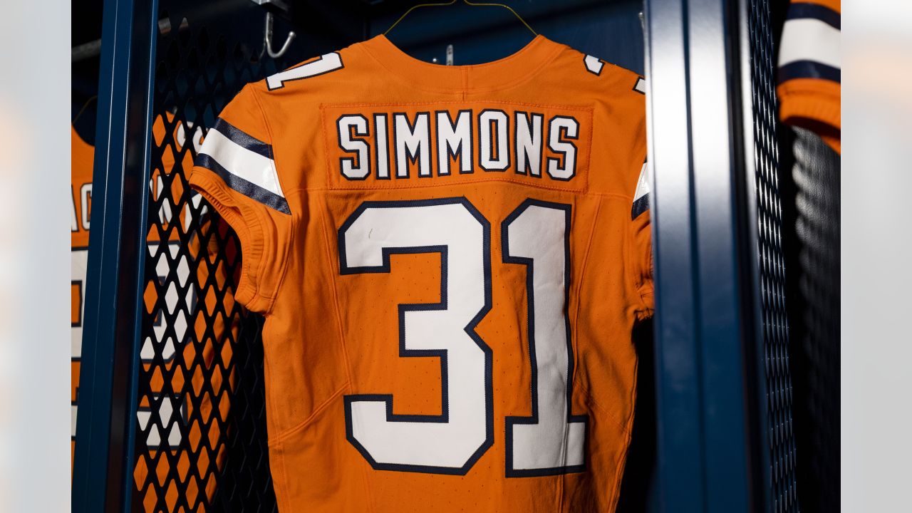 Photos: A sneak peek at the Broncos' Color Rush jerseys for Week 11 with Pat  Surtain II