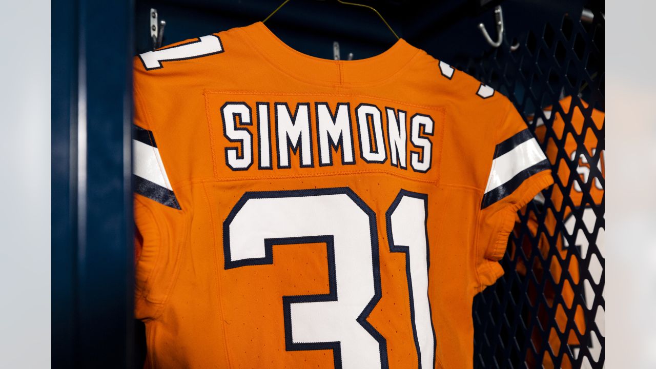 Photos: A sneak peek at the Broncos' Color Rush jerseys for Week 11 with Pat  Surtain II