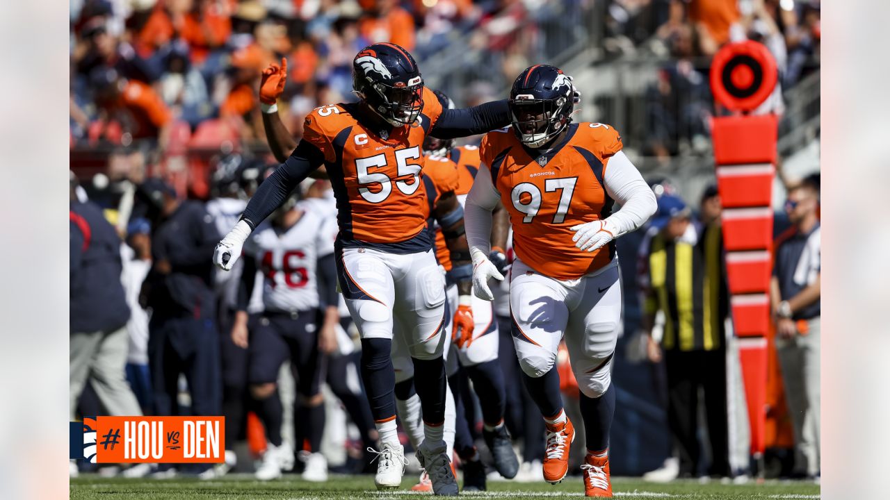 The offense] needed us a little bit, and we stepped up': Broncos pass  rushers help lead team to victory over Texans