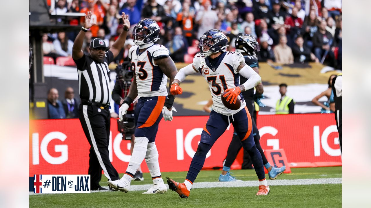 Victory Monday photos: Celebrating the Broncos' win at Wembley from the  field to the locker room