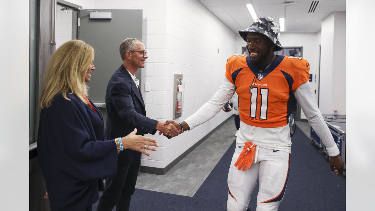 Photos: Inside the Broncos' locker room after their preseason win