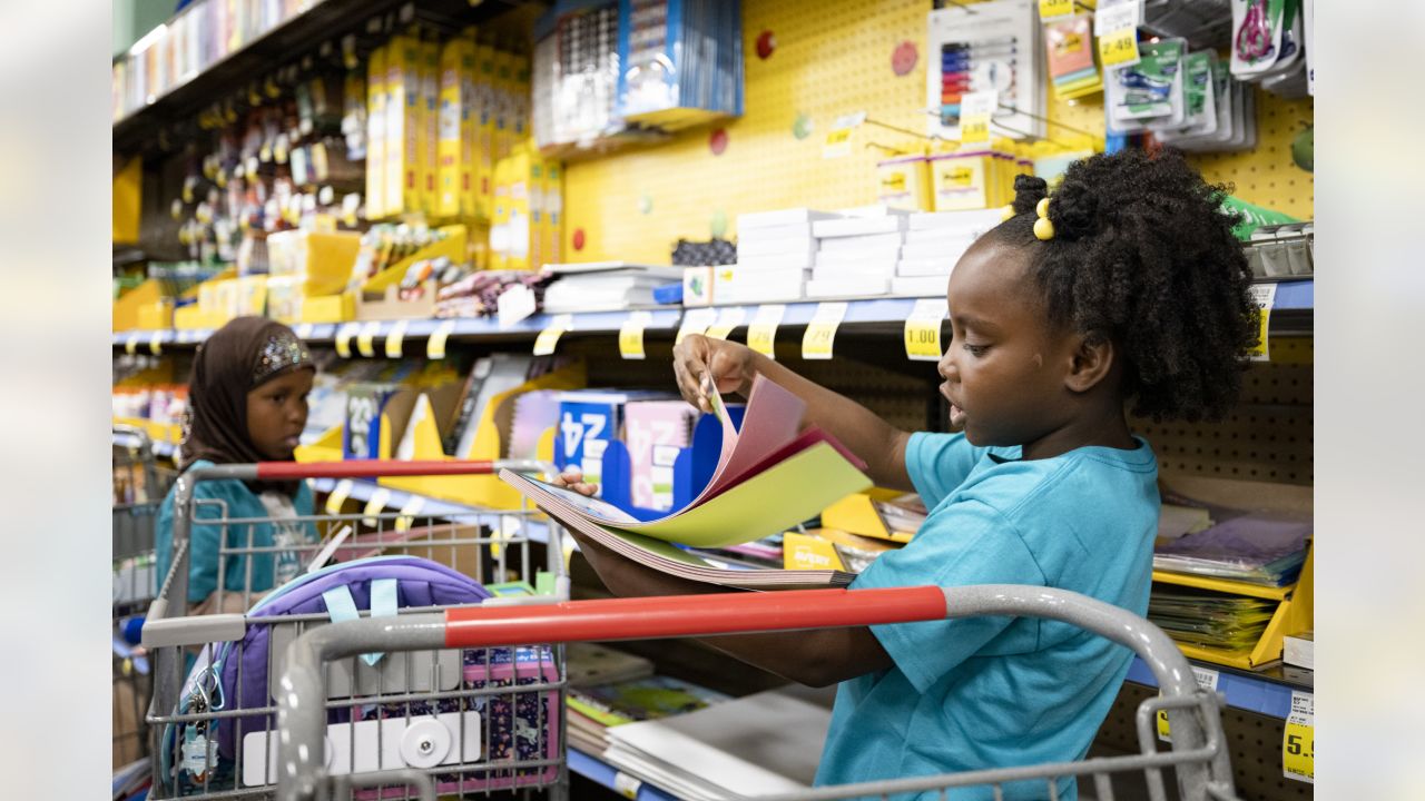 Photos: Kids go back-to-school shopping at King Soopers with