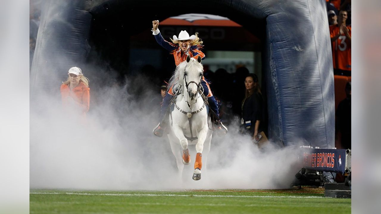 Ann Judge, Thunder-ing! The Denver Broncos Live Mascot.