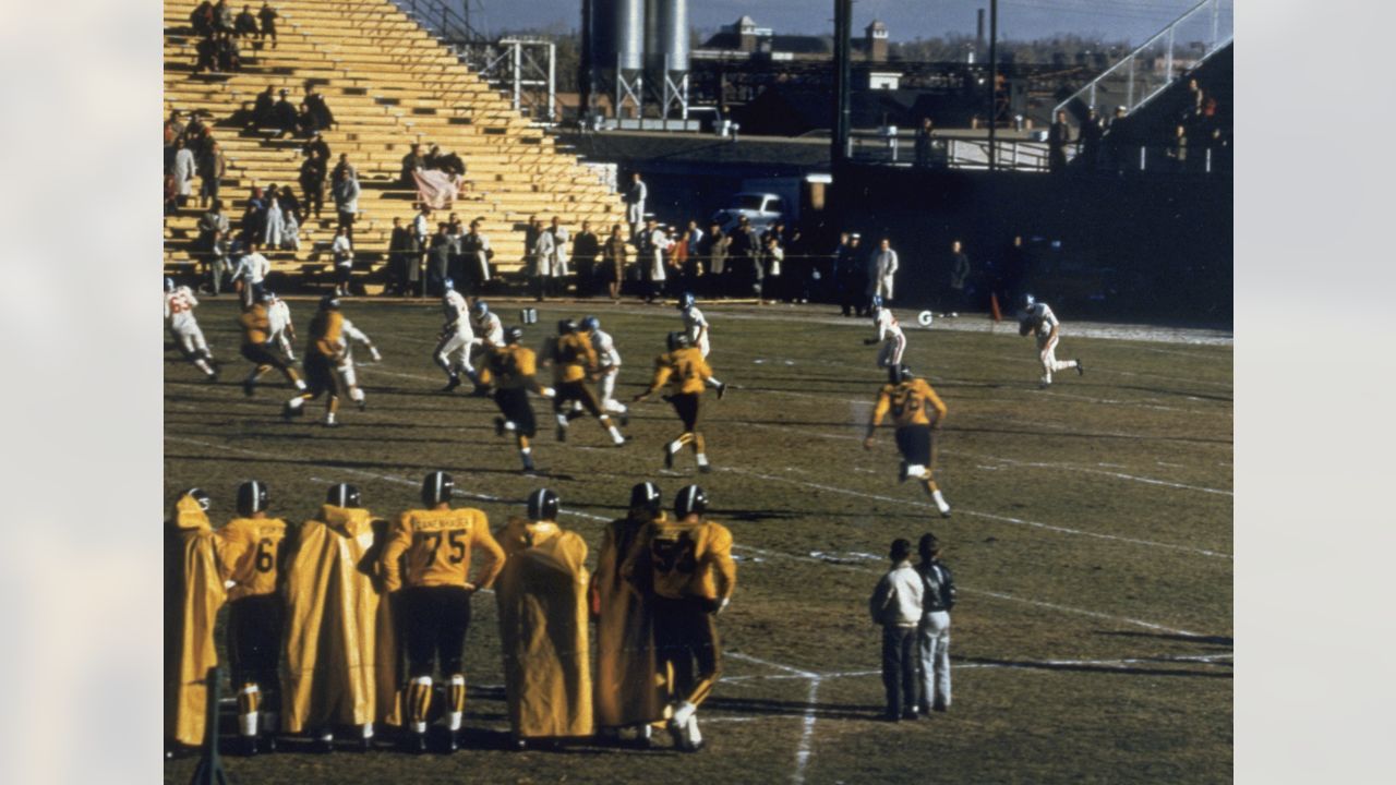 A closer look at the Broncos' 1960s brown and yellow uniforms