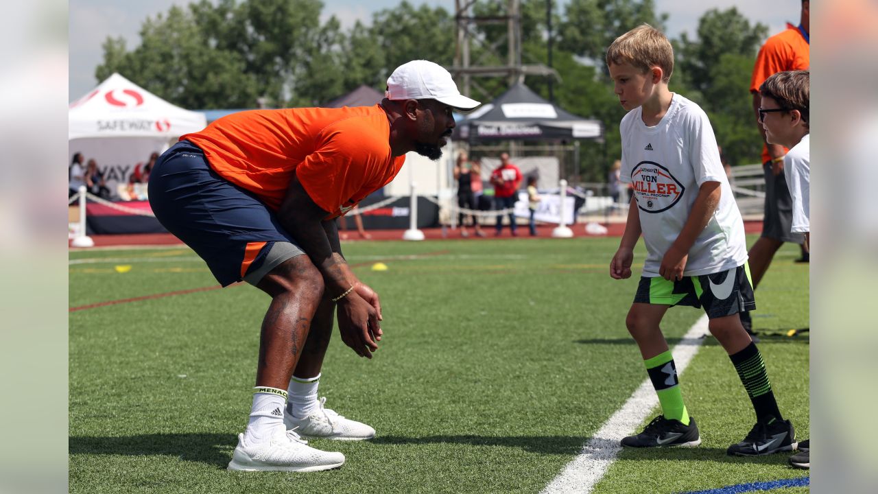 : Von Miller Denver Broncos Orange #30 Youth Performance