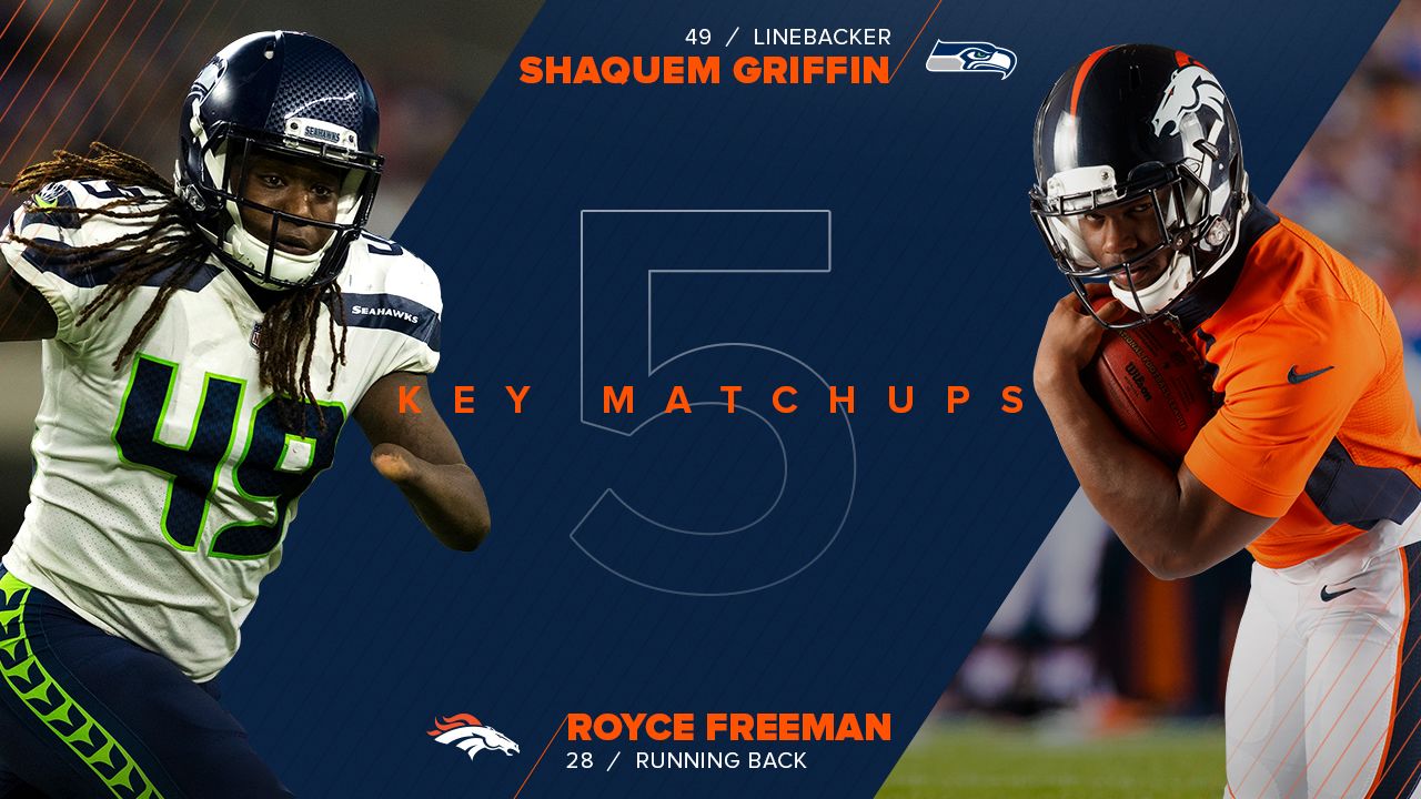 Seahawks vs. Broncos: The key matchups