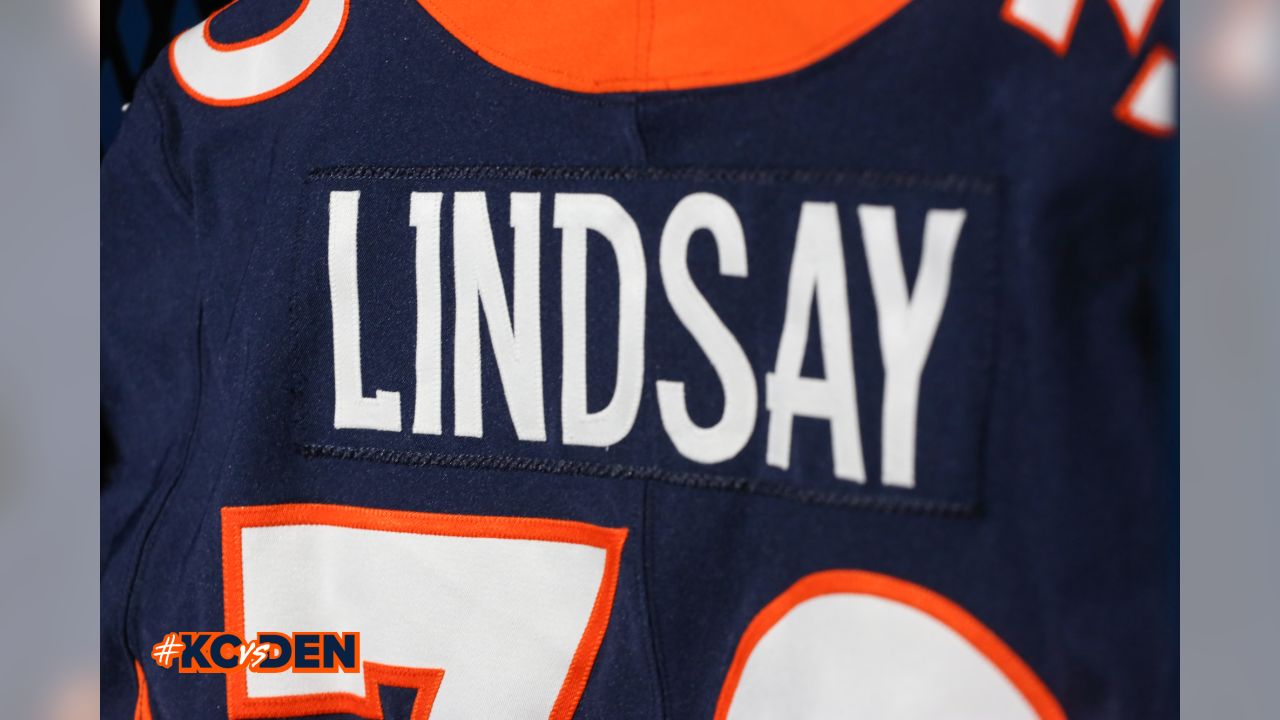 Photos: A sneak peek at the Broncos' alternate blue jerseys for