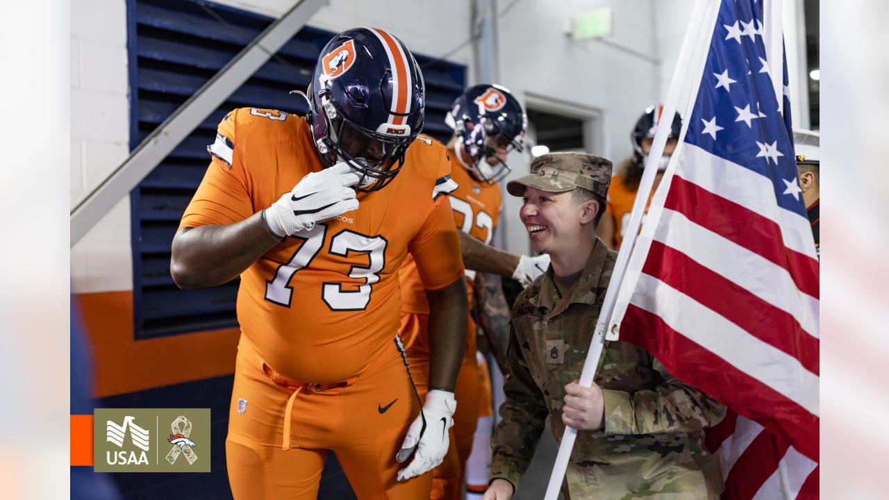 Photos: Broncos welcome military service members for 2022 Salute