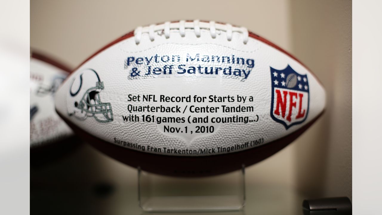 Photos: A peek inside Peyton Manning's game ball collection