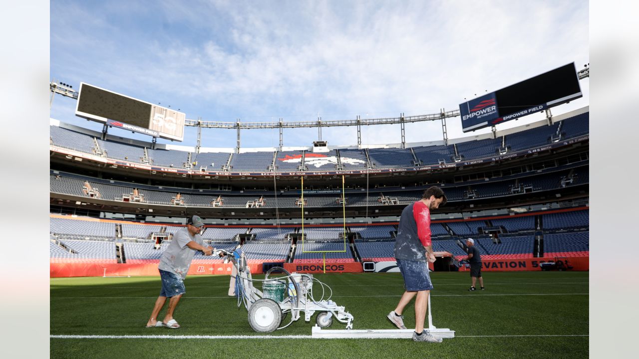 Broncos Stadium at Mile High Turf Conditioning