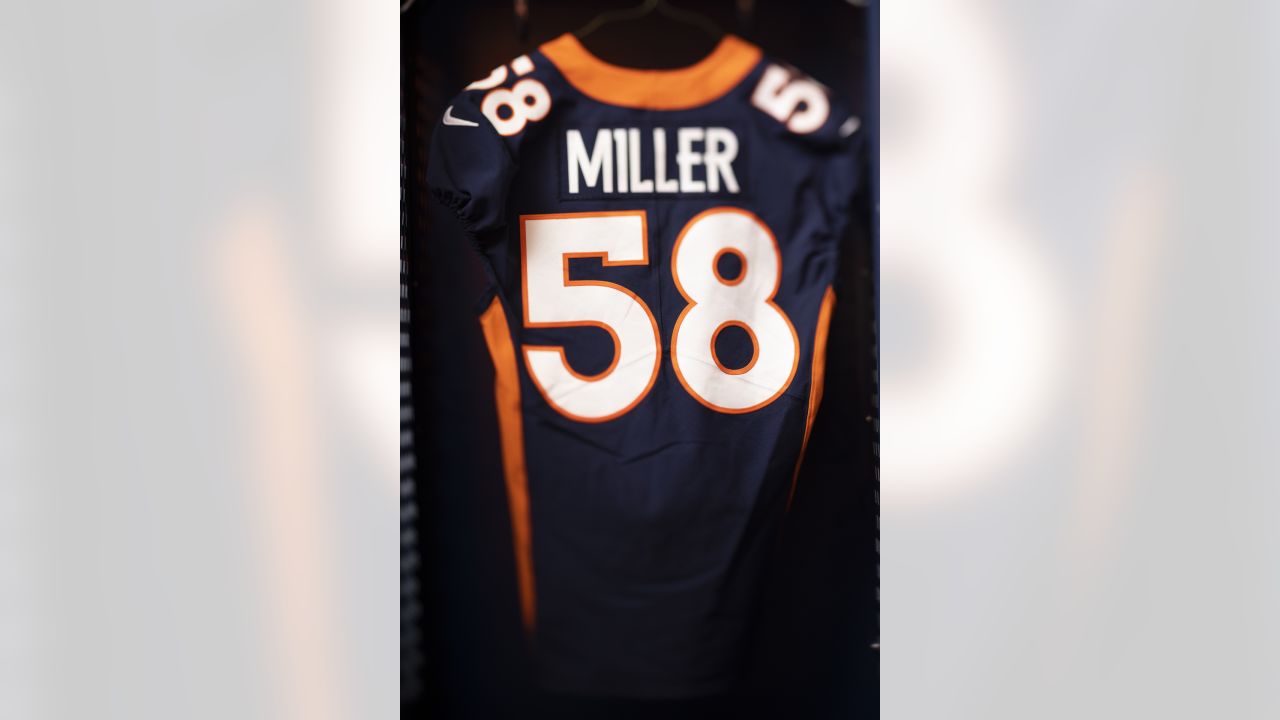 A sneak peek at the Broncos' alternate jerseys for #TENvsDEN