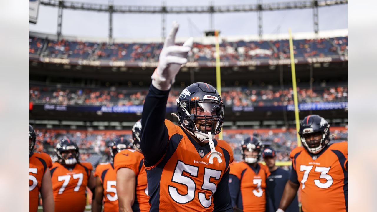 From the locker room to the field: Broncos at Chargers