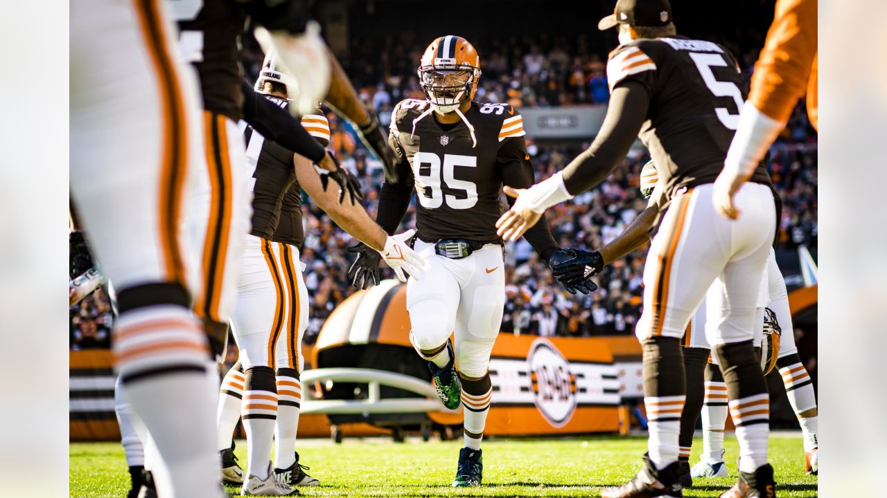 First Energy Stadium. 22nd Sep, 2022. Myles Garrett #95 during the