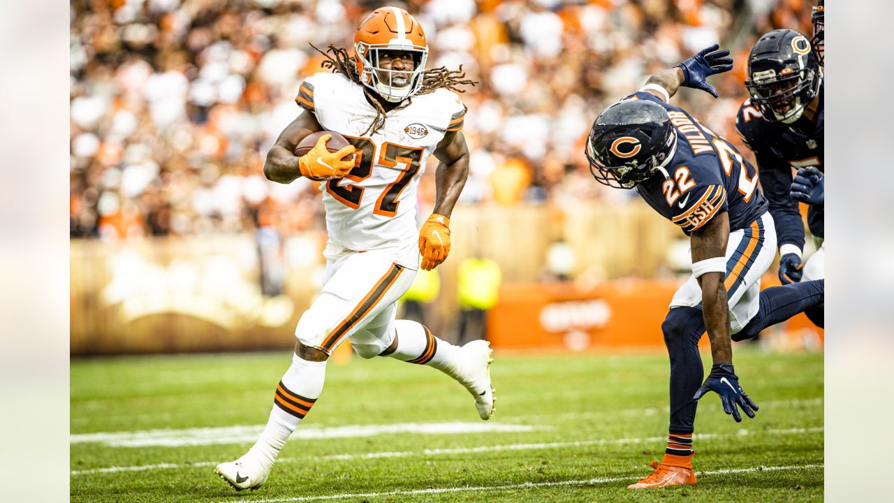 Cleveland Browns RB Kareem Hunt Remains Focused Despite