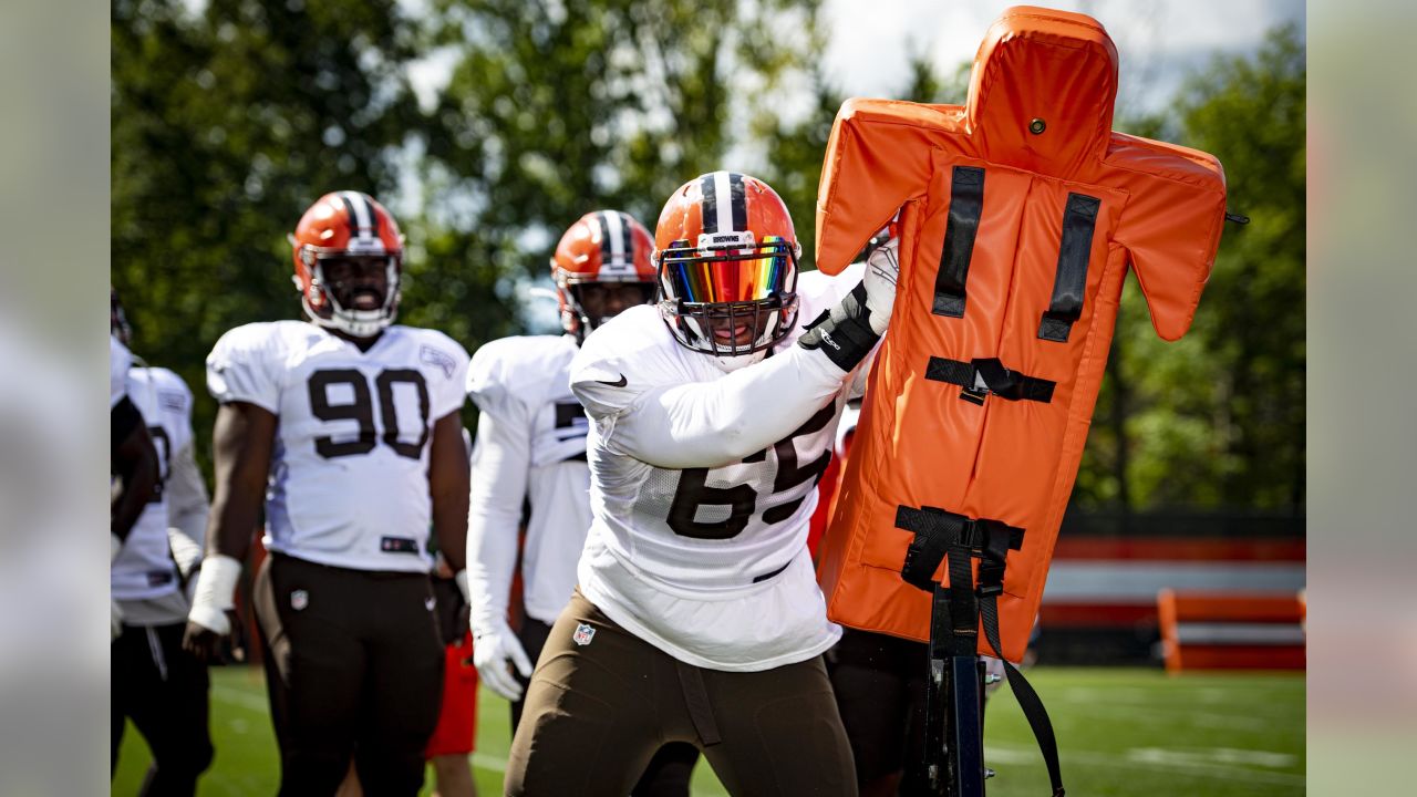 Myles Garrett, Baker Mayfield and other Browns players loved their new  uniform jerseys delivered Wednesday, with Garrett tweeting #backtotheroots  