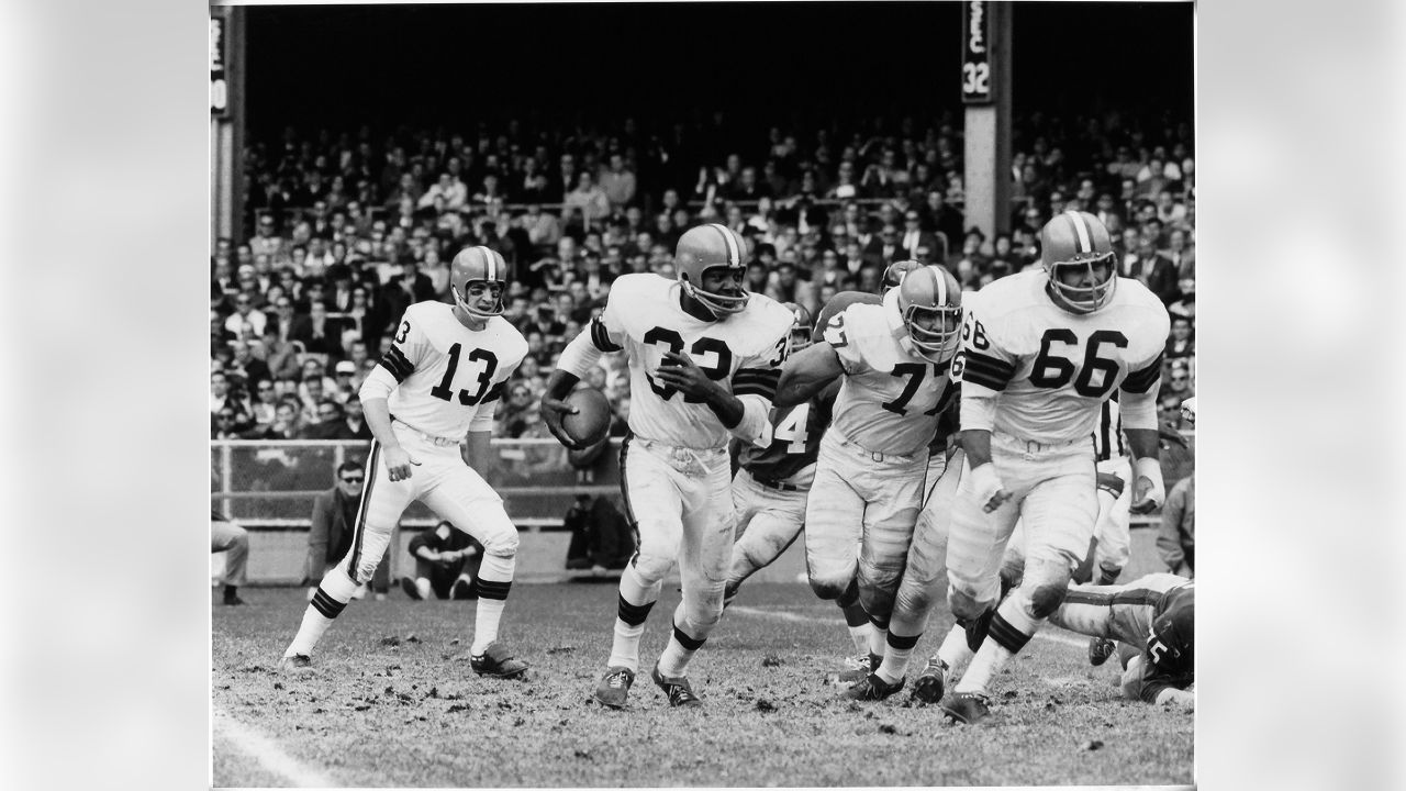 Cleveland Browns Practice Jersey, worn by Jim Brown