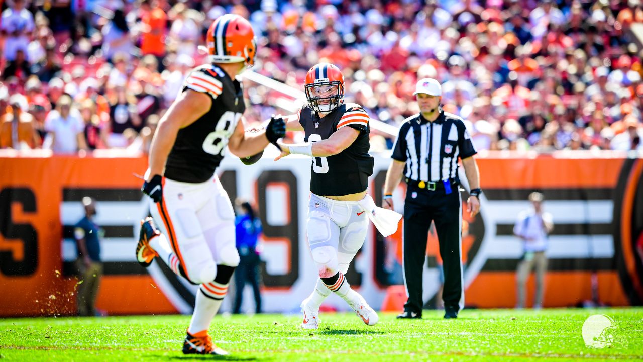 Browns overcome sloppy first half to down Texans, 31-21, in home opener 