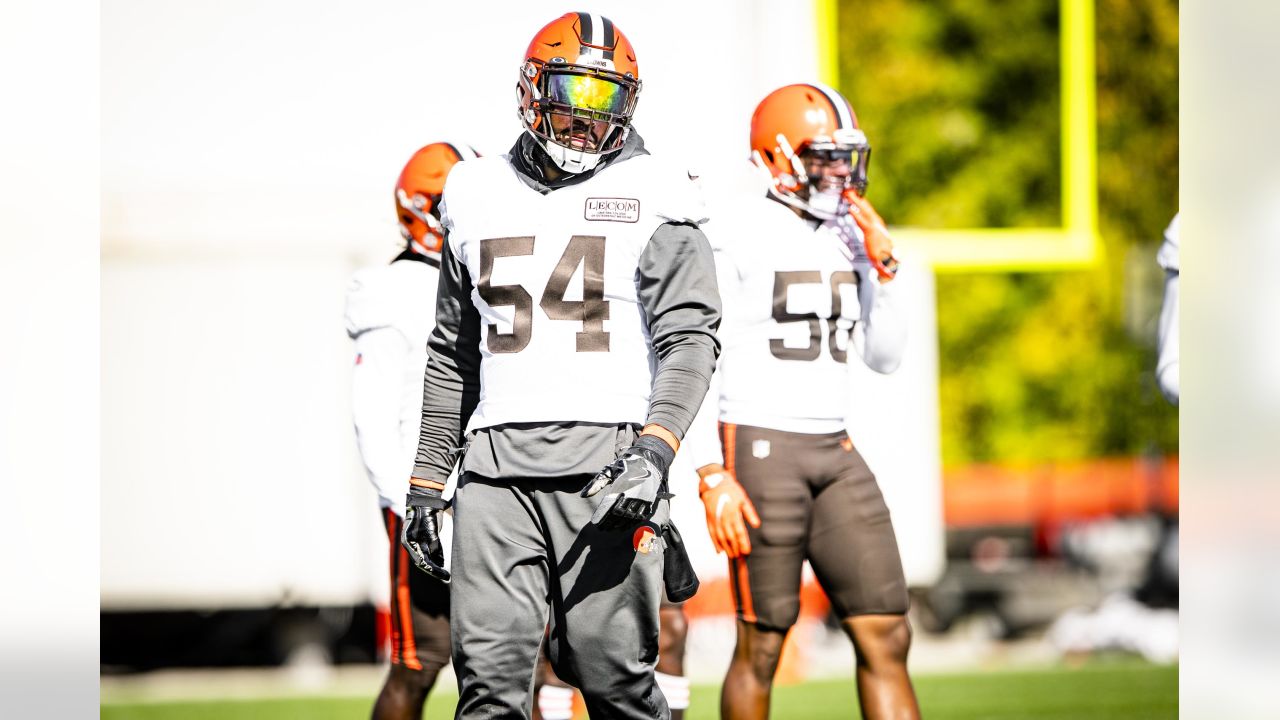 Browns defensive tackle Larry Ogunjobi accepts franchise's