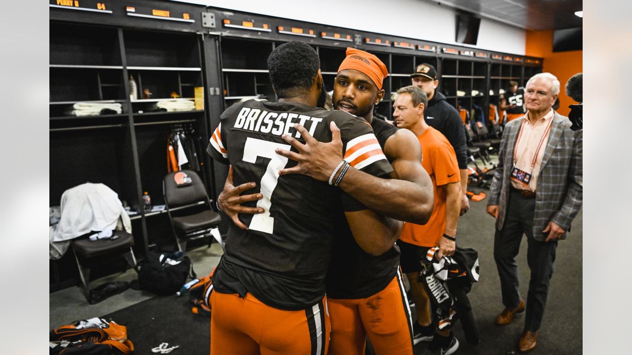 Bengals' first locker room celebration after Monday Night Football