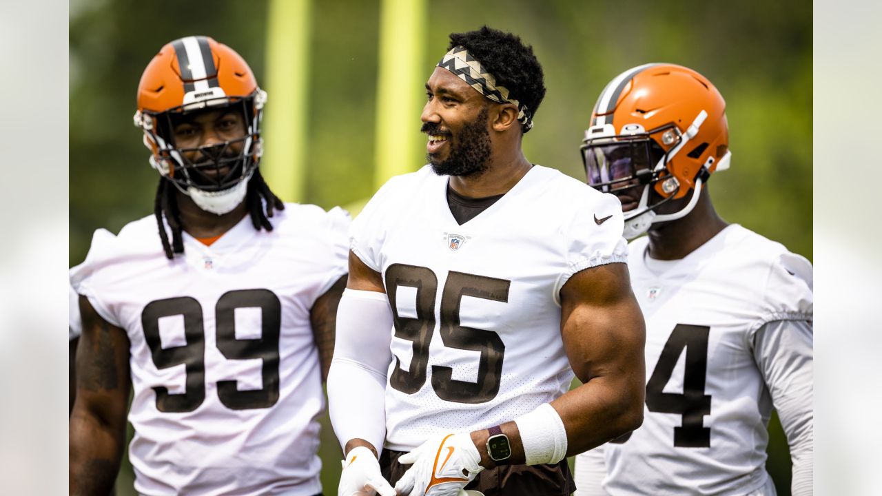 Myles Garrett among veterans who attended Browns' first OTA practice