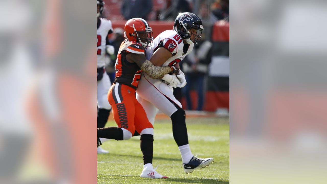 Alford's late pickoff saves Falcons' 23-20 win over Browns - The San Diego  Union-Tribune