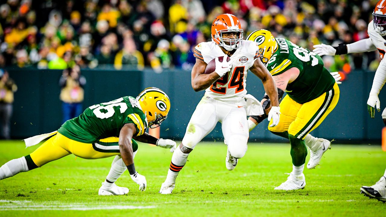 Cleveland Browns 22-24 Green Bay Packers: Aaron Rodgers sets franchise  record while Baker Mayfield interceptions prove costly, NFL News