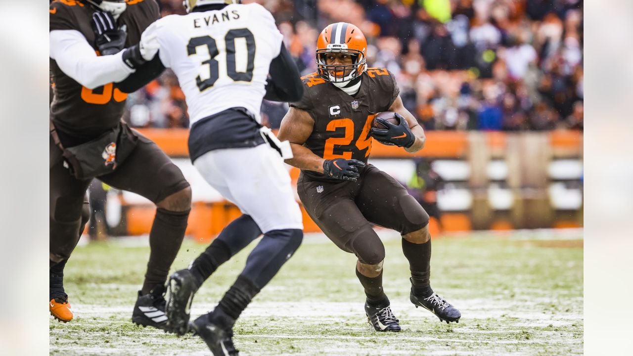 Browns lose Cleveland's second-coldest home game to Saints