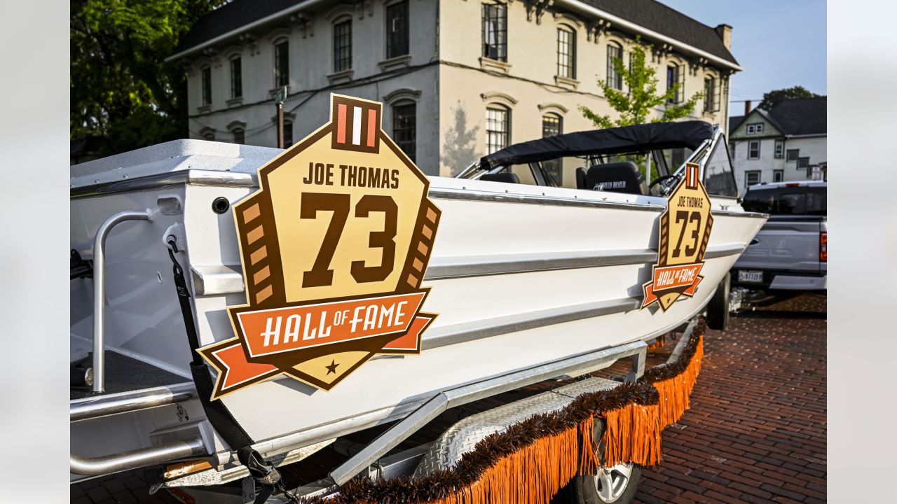 Photos: Joe Thomas - Hall of Fame Enshrinement