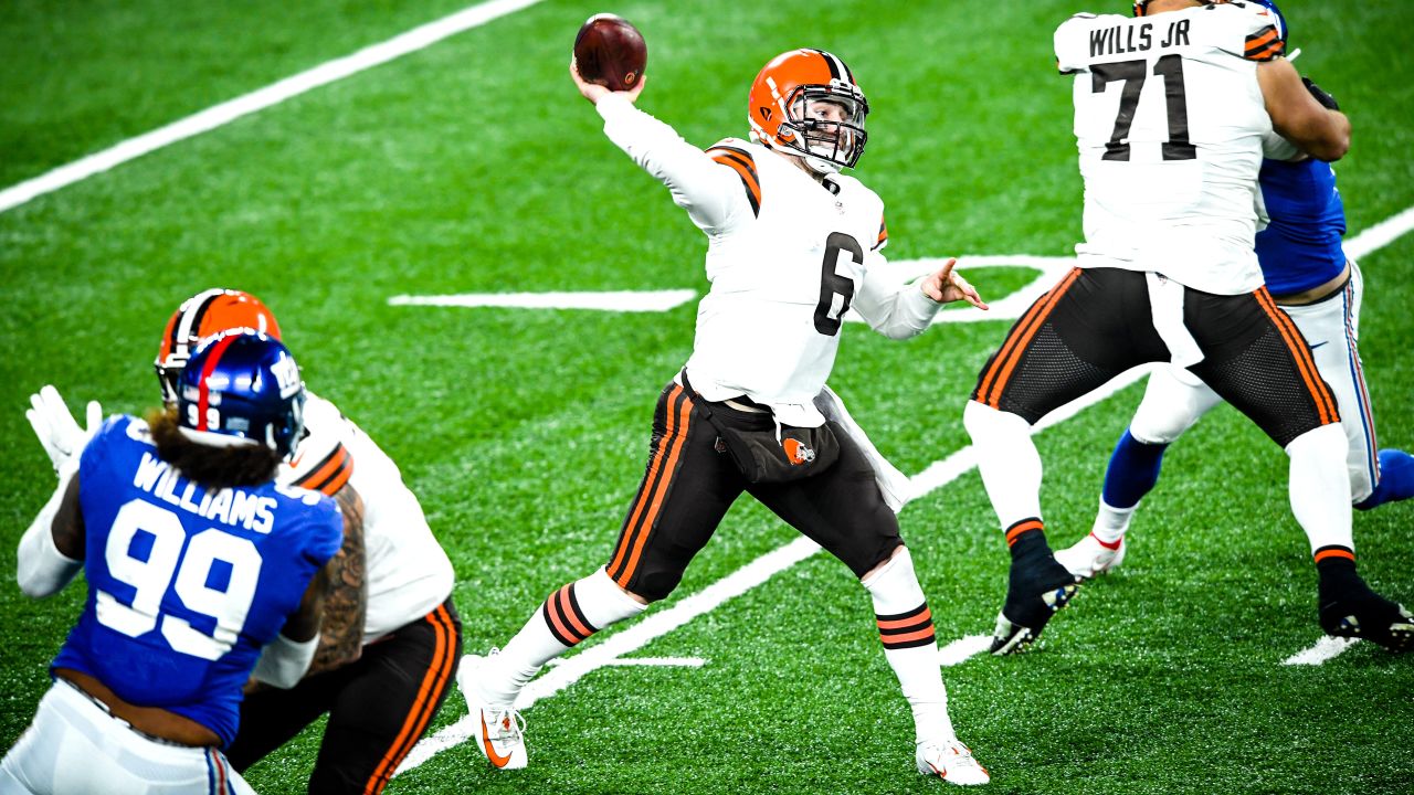 Cleveland Browns 20-6 New York Giants: Baker Mayfield throws two TDs as  Browns ease to victory, NFL News