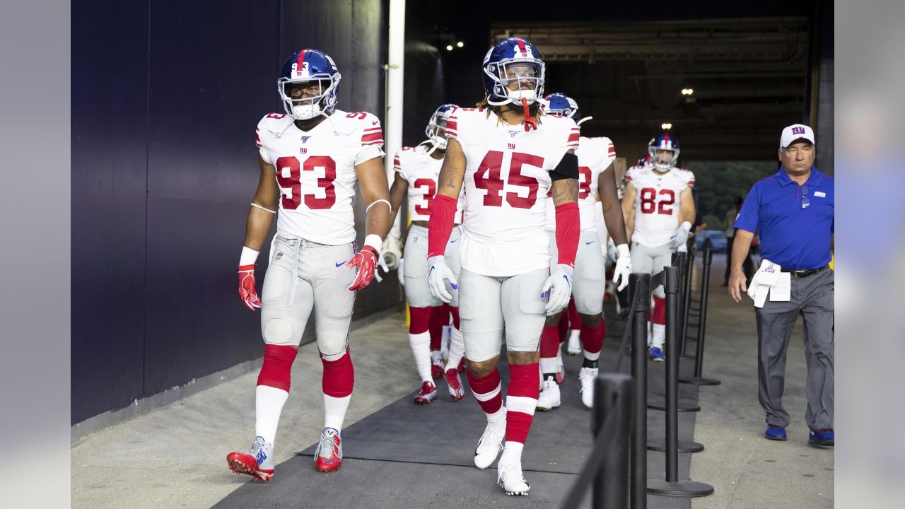 September 9, 2018 - East Rutherford, New Jersey, U.S. - New York Giants  defensive tackle Damon Harrison (98) in the second half during a NFL game  between the Jacksonville Jaguars and the