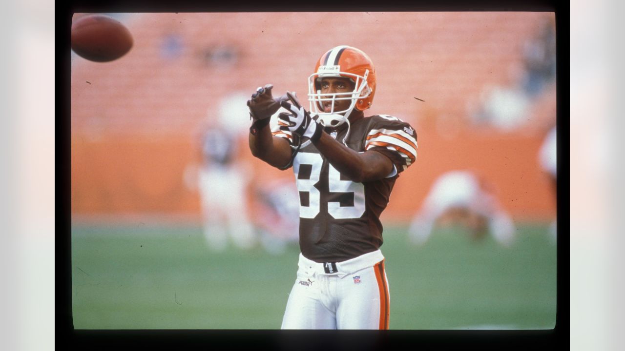 2003 Kevin Johnson Cleveland Browns Game Used Football Jersey