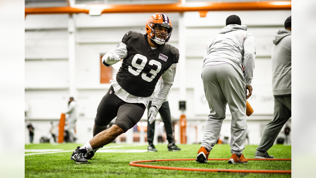 Hjalte Froholdt Cleveland Browns Player-Issued #72 Brown Nameplate from the  2021 NFL Season