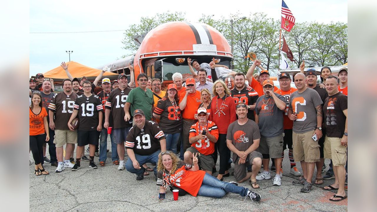 Photos: Browns Fans Enjoy Draft Tailgate