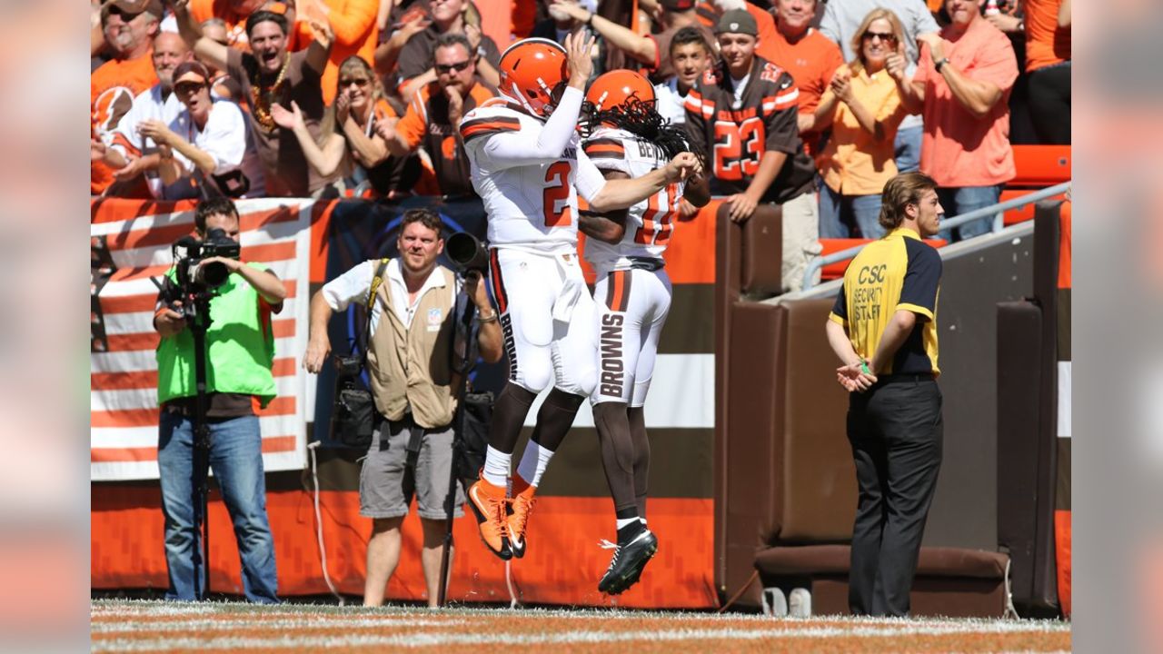 Johnny Manziel to Benjamin for a 50-Yard TD, Titans vs. Browns