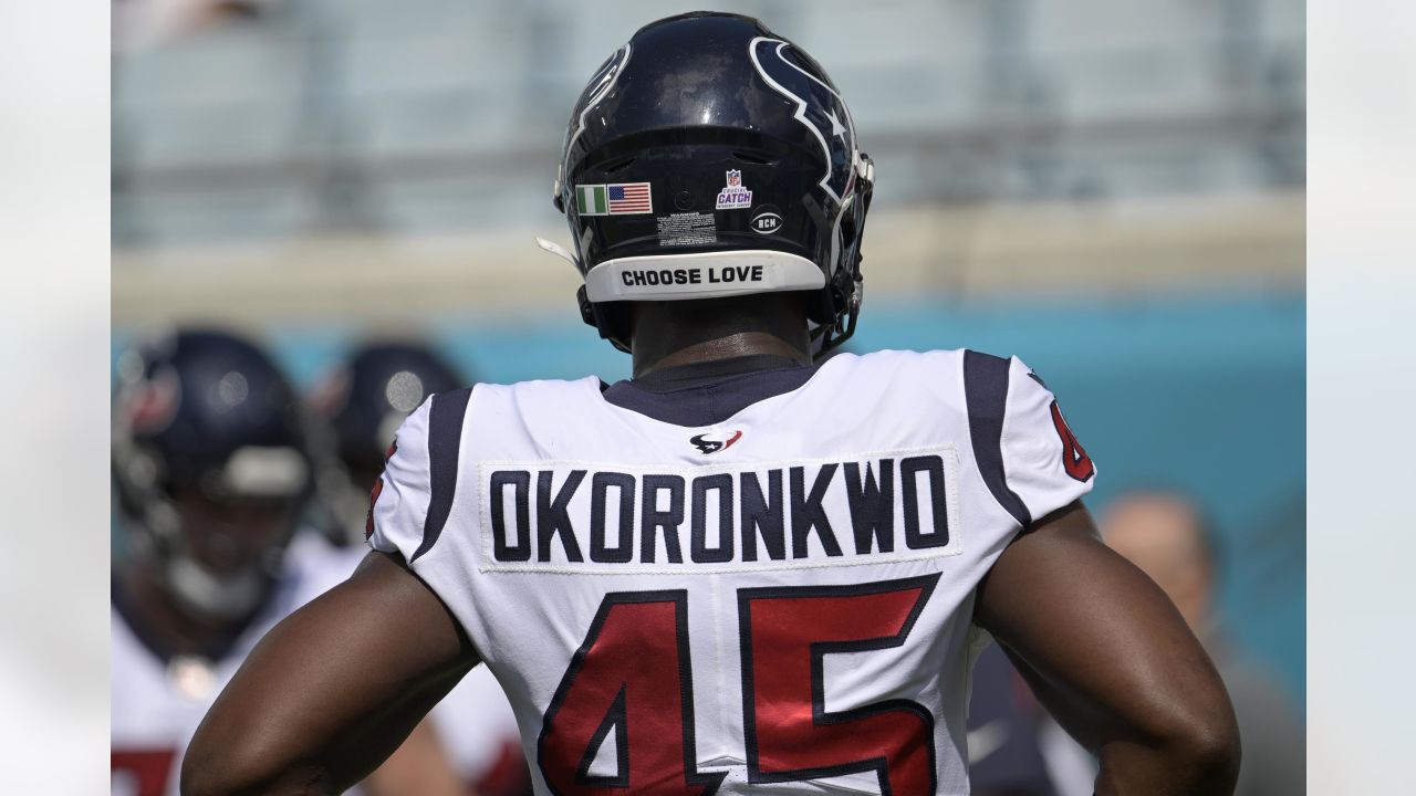 Ogbonnia Okoronkwo happy to finally make NFL debut