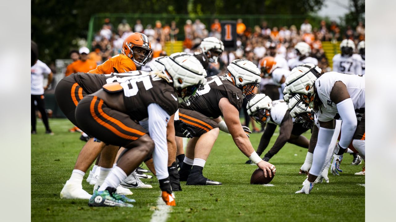 Cleveland Browns cornerback Martin Emerson Jr. takes part in the NFL  football team's training camp Wednesday, Aug. 3, 2022, in Berea, Ohio. (AP  Photo/David Richard Stock Photo - Alamy