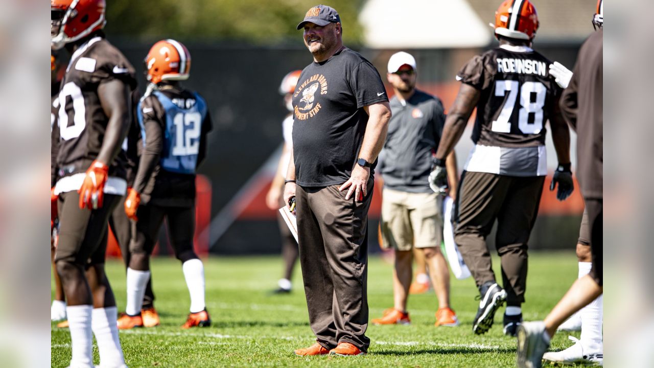 Cleveland Browns offensive tackle Chris Hubbard (74) looks to make a block  during an NFL football game against the Indianapolis Colts, Sunday, Oct.  11, 2020, in Cleveland. (AP Photo/Kirk Irwin Stock Photo - Alamy