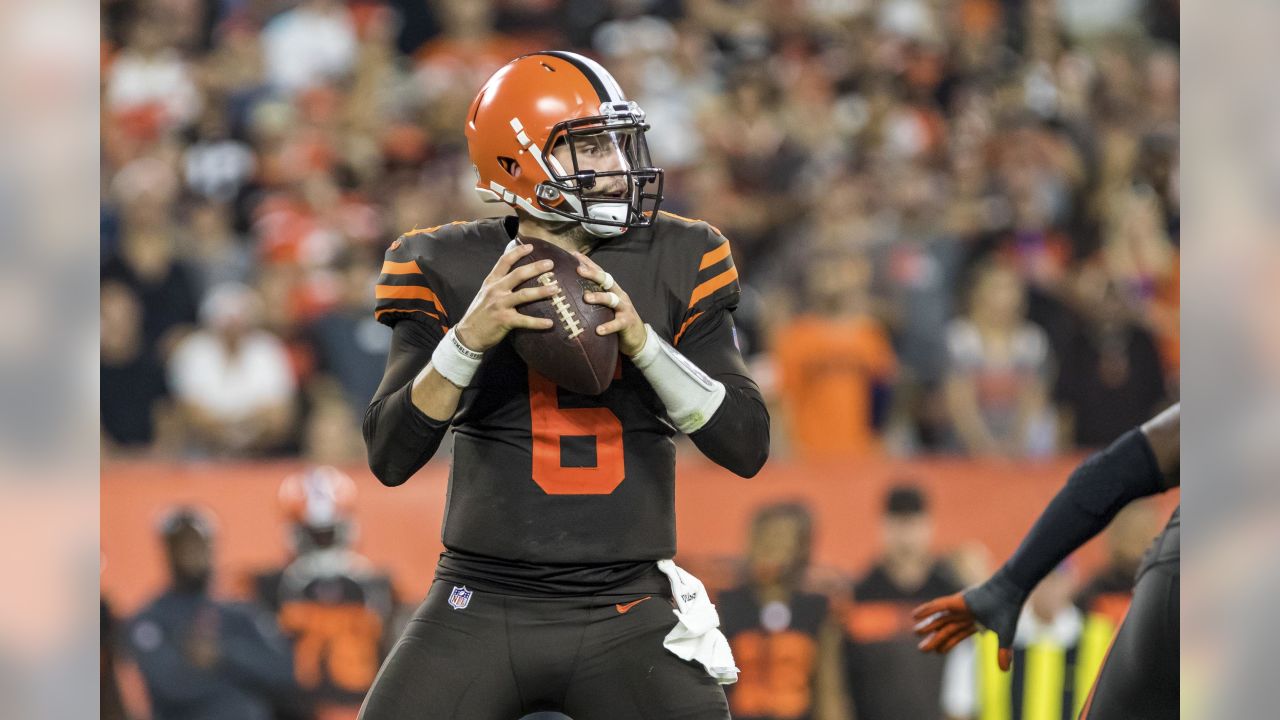 WATCH: Baker Mayfield ends impressive camp with Browns imitating GM