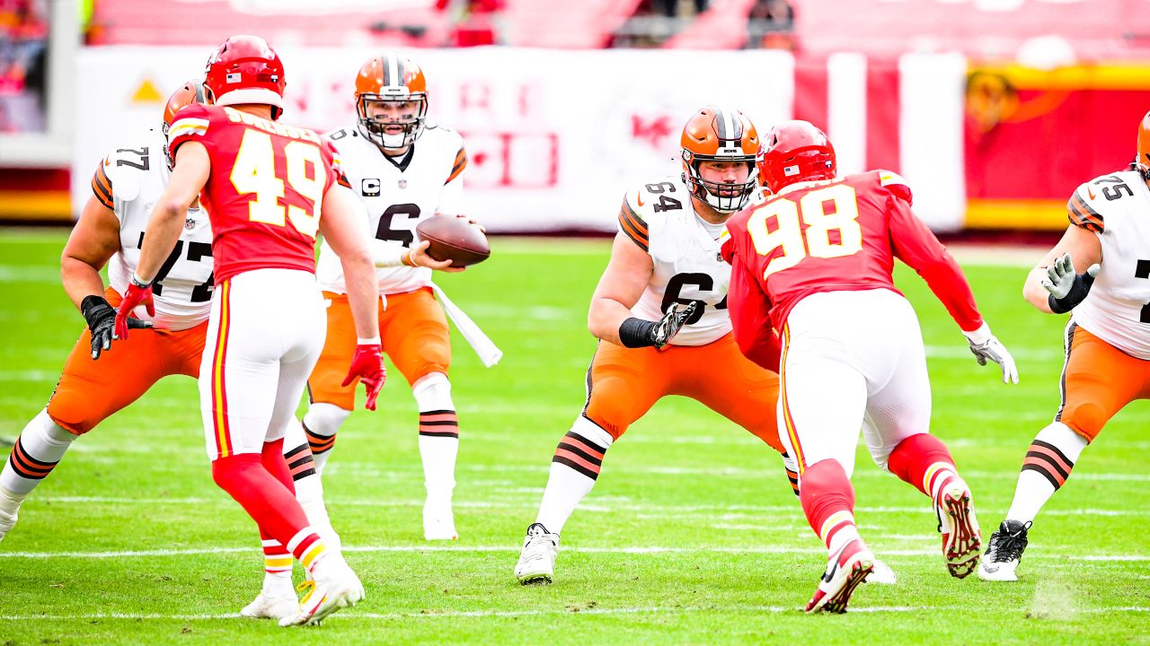 A Kansas City Chiefs fan holds up toilet paper while booing the Cleveland  Browns during the NFL football game between the Chiefs and the Browns at  Arrowhead Stadium in Kansas City, Missouri.