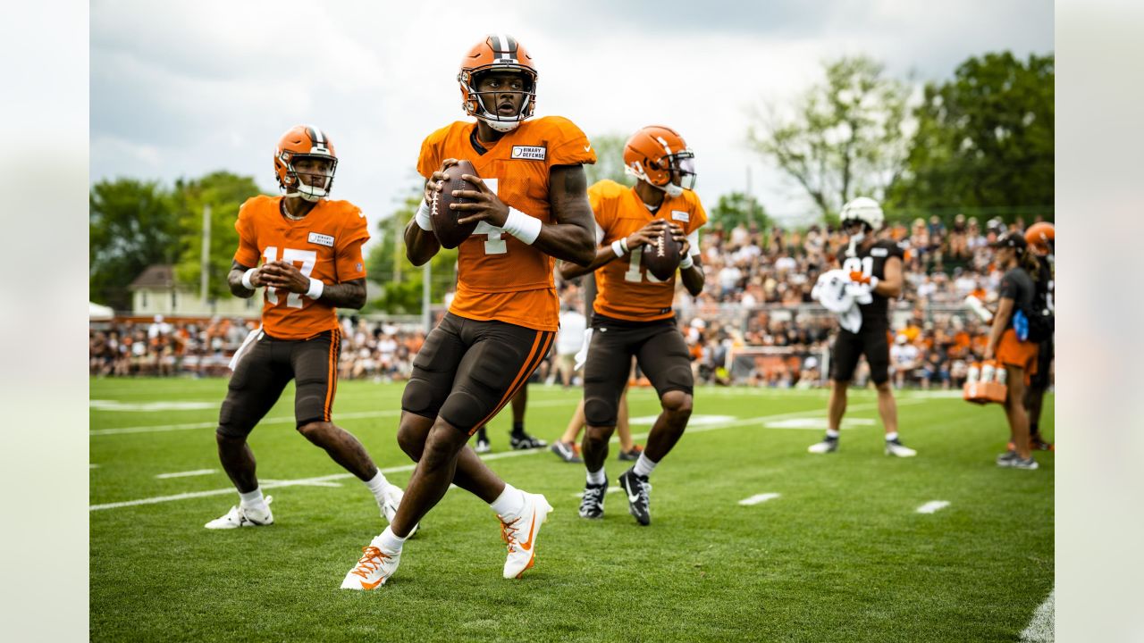 What happened in Cleveland Browns practice, August 28, 2018