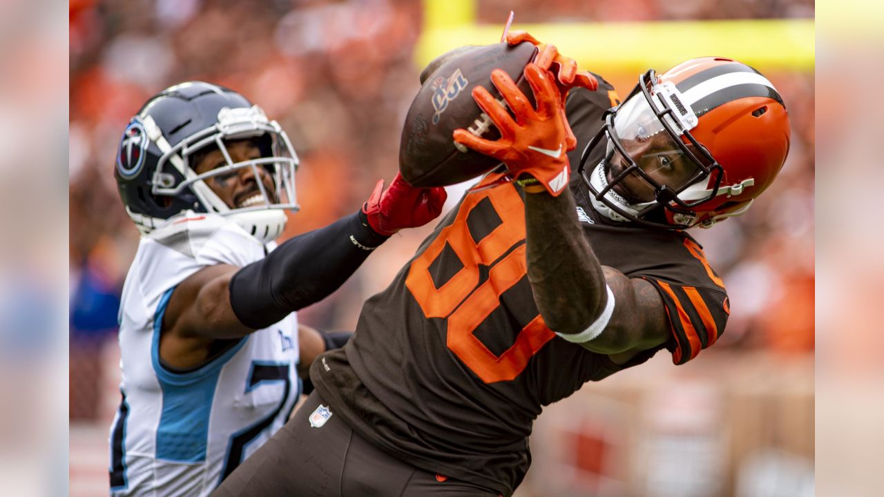 Jarvis Landry Cleveland Browns Unsigned Action Photograph