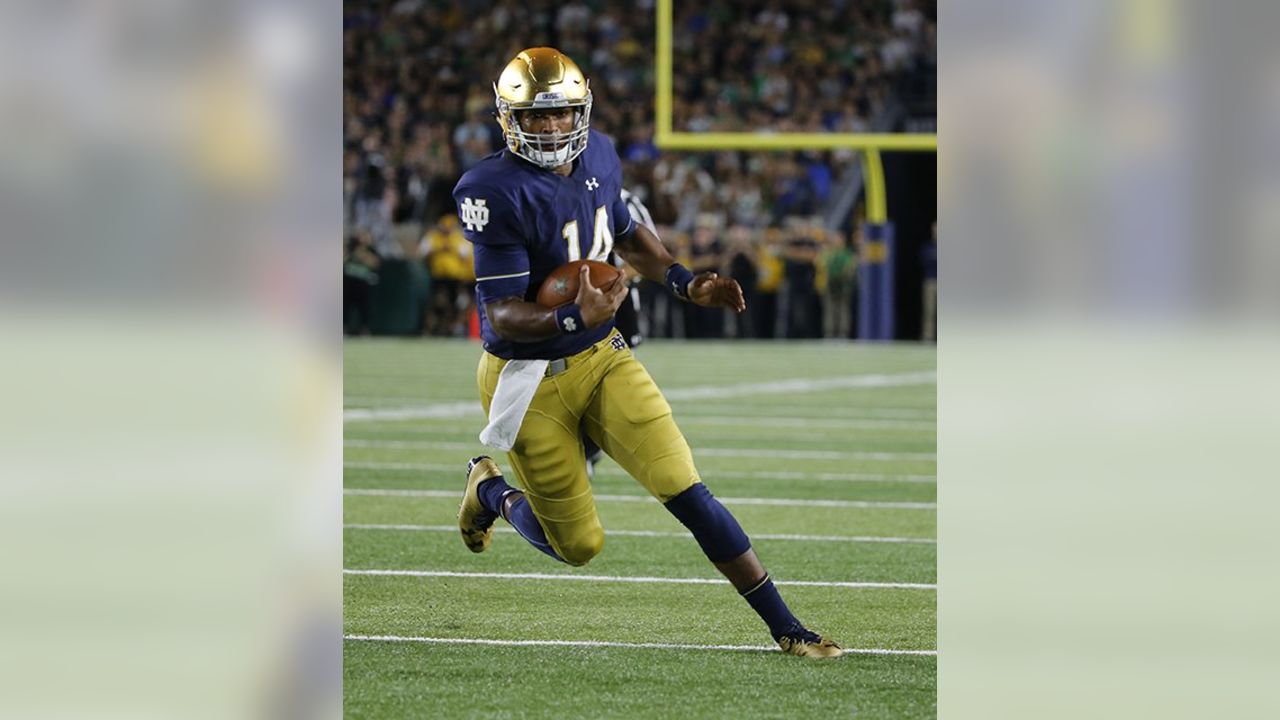 SportsCenter - The Cleveland Browns select former Notre Dame Football QB  DeShone Kizer with the 52nd pick. (via NFL on ESPN)