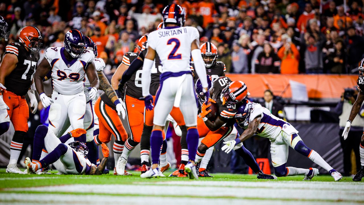 Photos: Week 7 - Broncos at Browns Game Action